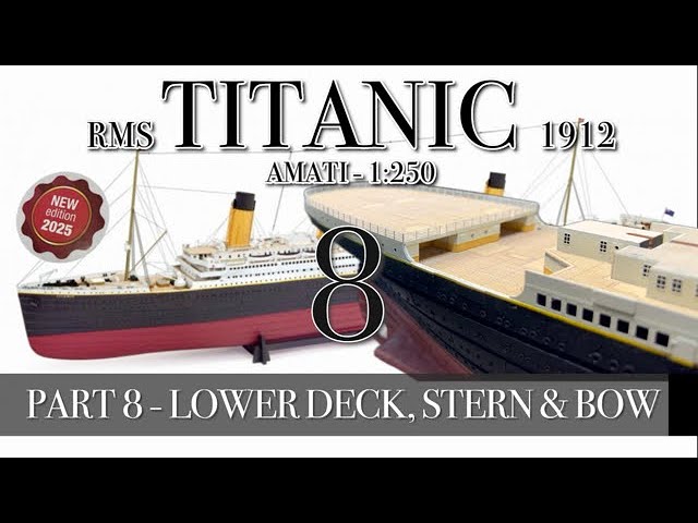 PART 7 - PAINTING - (RMS TITANIC 1912 - AMATI 1:250 new version