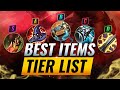 BEST Items TIER List - League of Legends Season 10