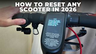 How to RESET Any Electric Scooter | Fix Bluetooth &amp; Errors (2026)