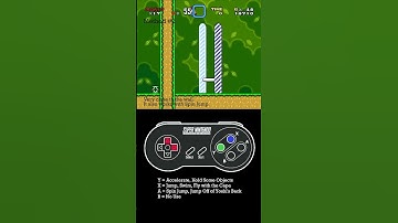 Mario Kaizo Tips - The Spring Jump (method #2) | SMW Kaizo: Learn 2 Kaizo | NeXuS15 | #shorts