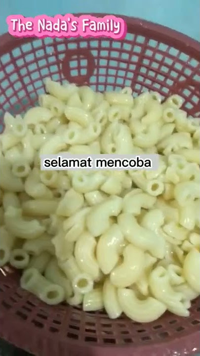 Cara Membuat Makaroni Mengembang Sempurna Hemat Gas #short #shorts