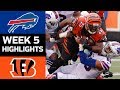 Bills vs. Bengals | NFL Week 5 Game Highlights