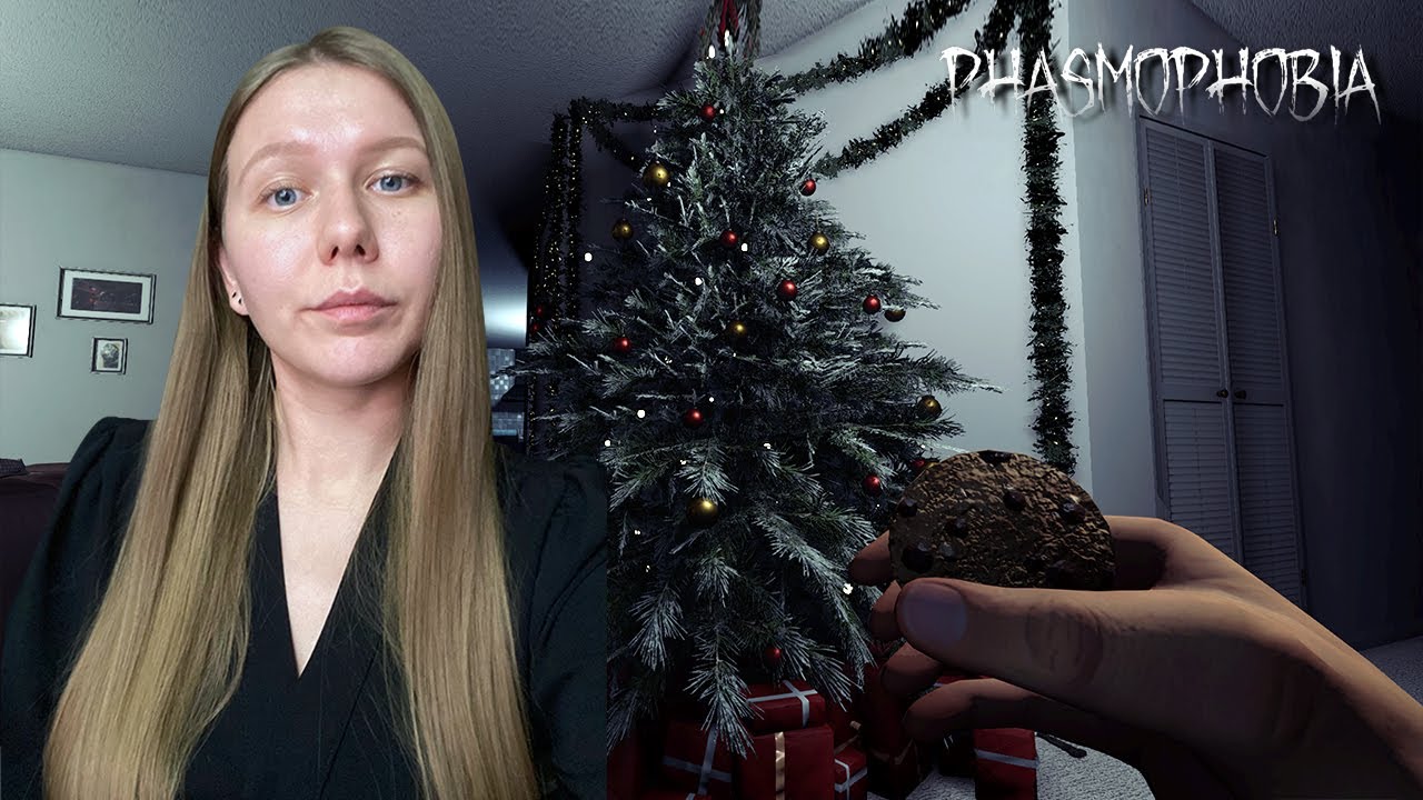 Работаю эльфом: ловлю привидений и собираю подарки 🎅🏻 | Phasmophobia
