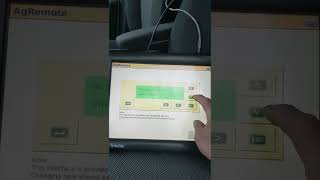 How to change from waas 138 to waas 135 on a Trimble FMX display