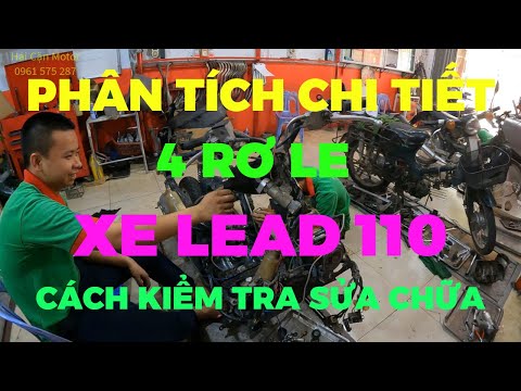 Video Phân tích chi tiết 4 rơ le trên xe Lead 110 hãng xe... - youtube