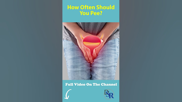 This Is How Many Times You Should Pee On Average