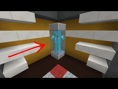 Minecraft: How to make Armor Stand Display