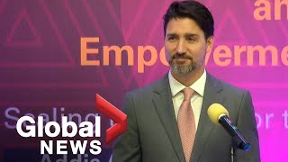 Prime Minister Justin Trudeau in Ethiopia to seek support for UN Security Counci