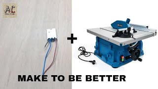 Soft Start Modification on Table Saw Modern M-608 @AherCraft screenshot 2