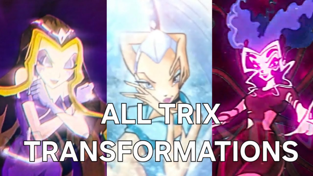 Winx Club - Trix All Fanmade Transformations  [EXCLUSIVE] AI