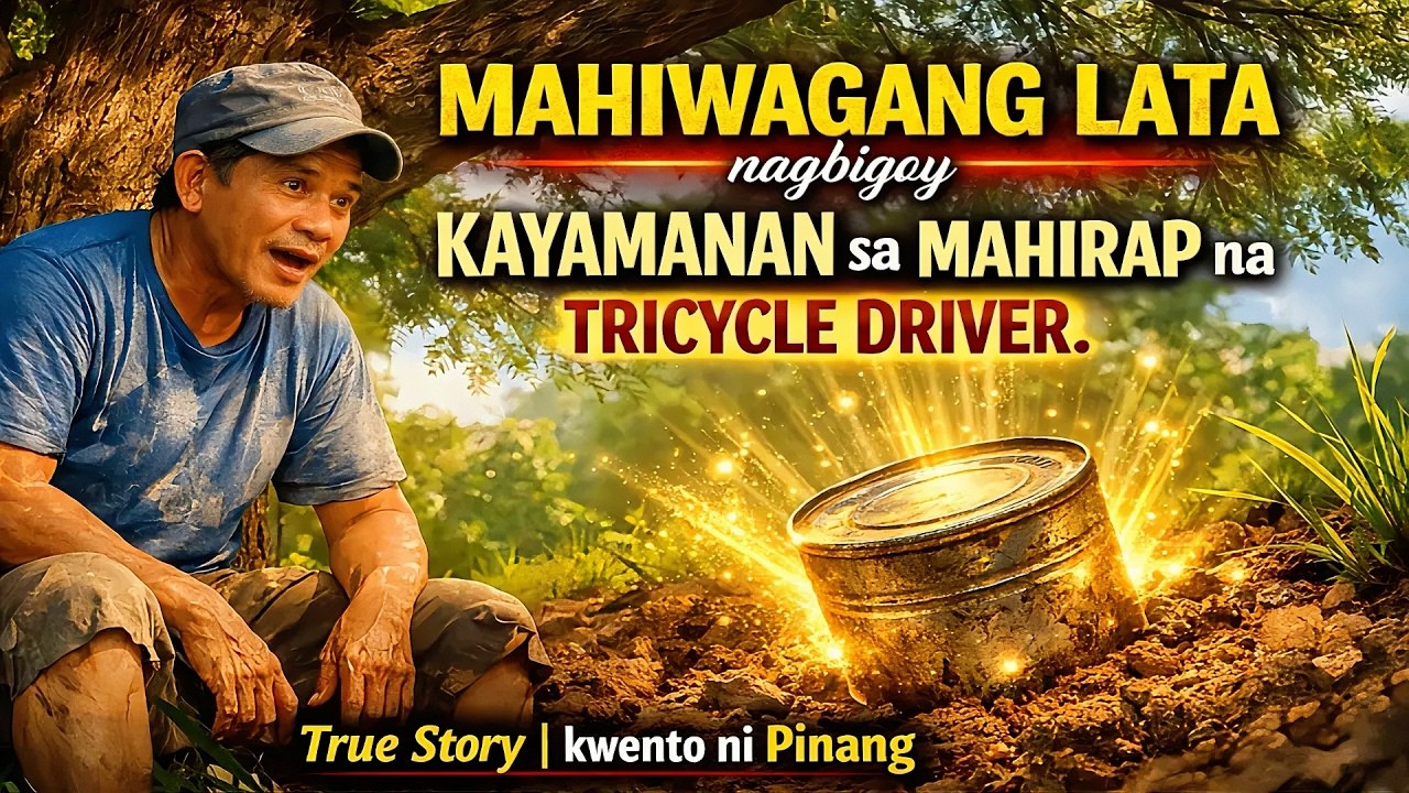 MAHIWAGANG LATA NAGBIGAY KAYAMANAN SA MAHIRAP NA TRICYCLE DRIVER | True Story