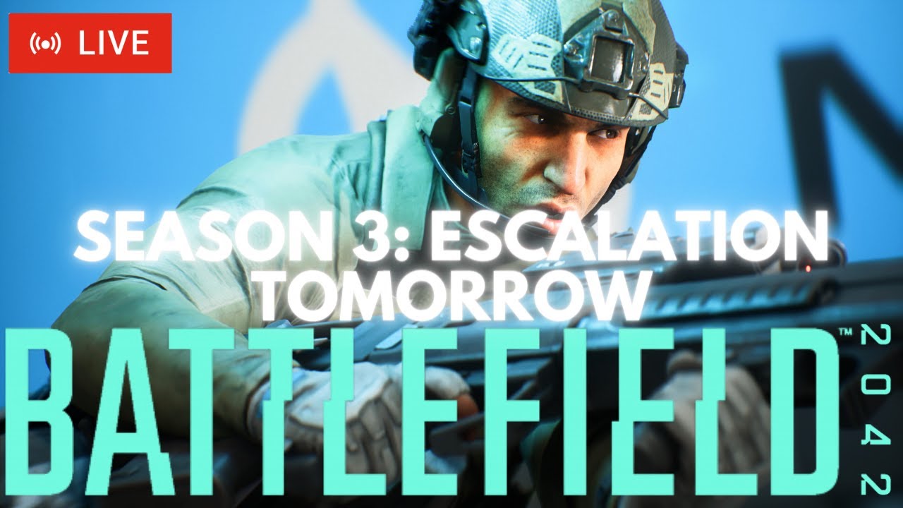 🔴LIVE | Battlefield 2042 Season 3 Tomorrow!! | PS5 Gameplay - YouTube