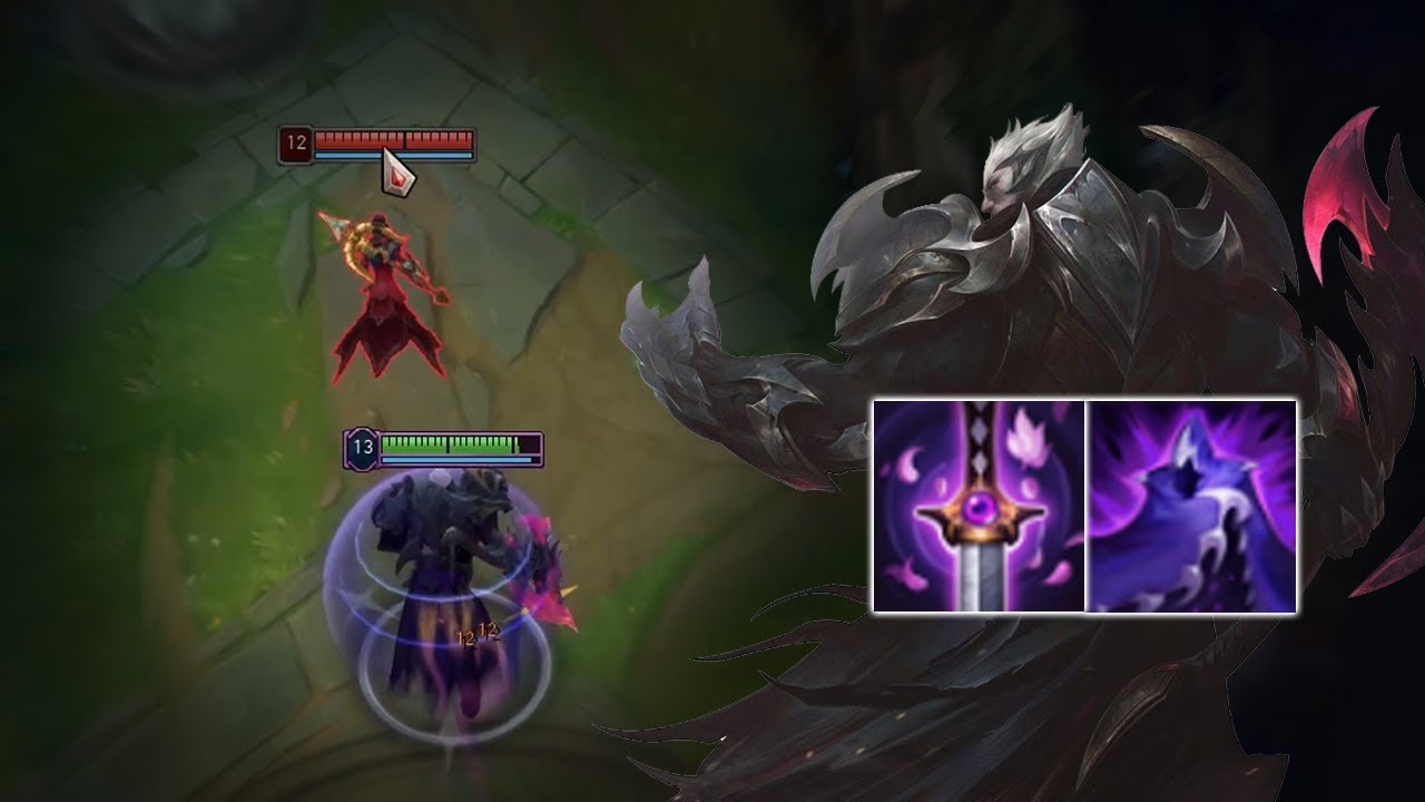 탑 베인한테 절대 질 수 없는 빌드 '요우무+밤끝' 다리우스