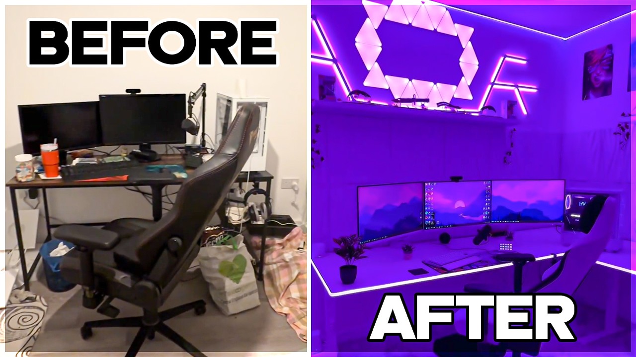 Building My DREAM $10,000 GAMING ROOM!!
