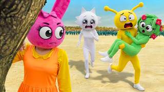 Red Light, Green Light! Pinki and Friends Take on Squid Game! screenshot 2