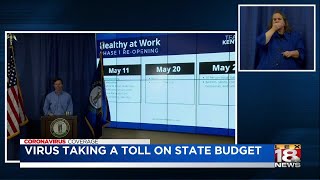 COVID-19 taking toll on state budget