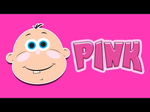 It's Pink | Funny Song for Kids |  Baby Big Mouth Nursery Rhymes and Kids Songs