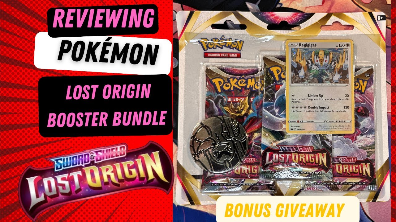 REVIEW: Pokemon Lost Origin Booster Bundle - YouTube
