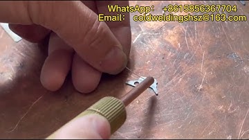 Cold welder additional function resistance welding