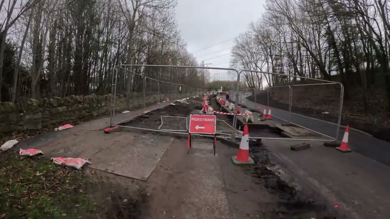 Mud and fencing everywhere