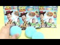 TOY STORY BATH BALL of 3トイストーリーパスボールをあけてみよう！