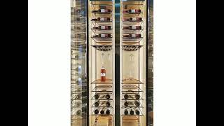 Best Modern Wine Cabinet! Custom Adjustable Thermostat – Glass Door Display & Storage Review