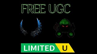 HURRY! NEW FREE UGC ITEMS IN GAMES (2024)
