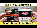 K&amp;N Oil Filter SO1001 vs. Baldwin Oil Filter B43-S Oil Filter Comparison