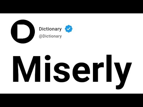 Miserly Meaning In English - YouTube