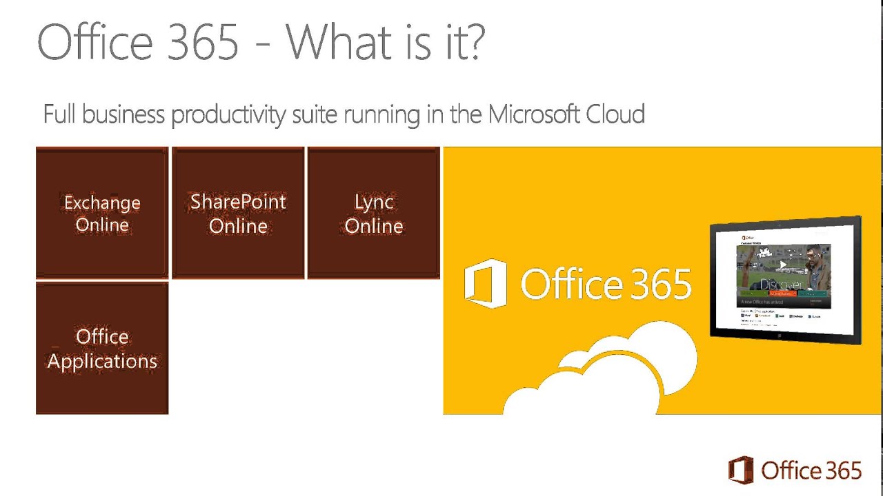Cloud Labs: Office 365 General Introduction - YouTube