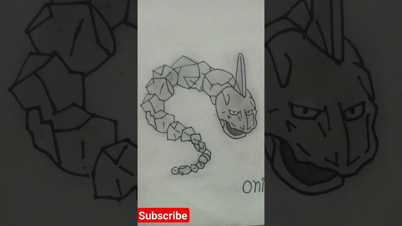 Pokemon drawing brock 