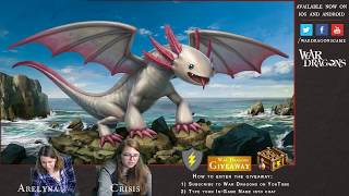 War Dragons YouTube Gaming Stream | Bubbles and Rainbow Power! screenshot 5