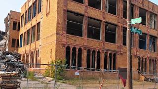 Cooley High School Demolition Starts. August, 2026. #detroitneighborhoods #demolition #renewals