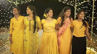 Haldi Dance/ Bride and friends/ One shot