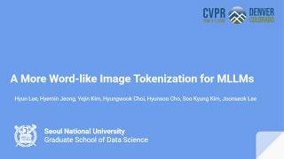 [CVPR 2026] A More Word-like Image Tokenization for MLLMs