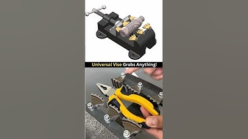 Perfect vise mechanism #technology #design #engineering #mechanical #mechanic