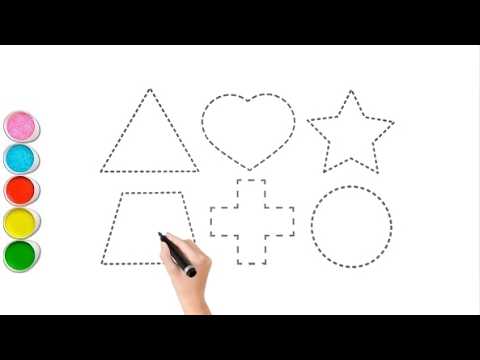 Shapes song for kids, Learn 2d shapes, colors for toddlers Preschool ...