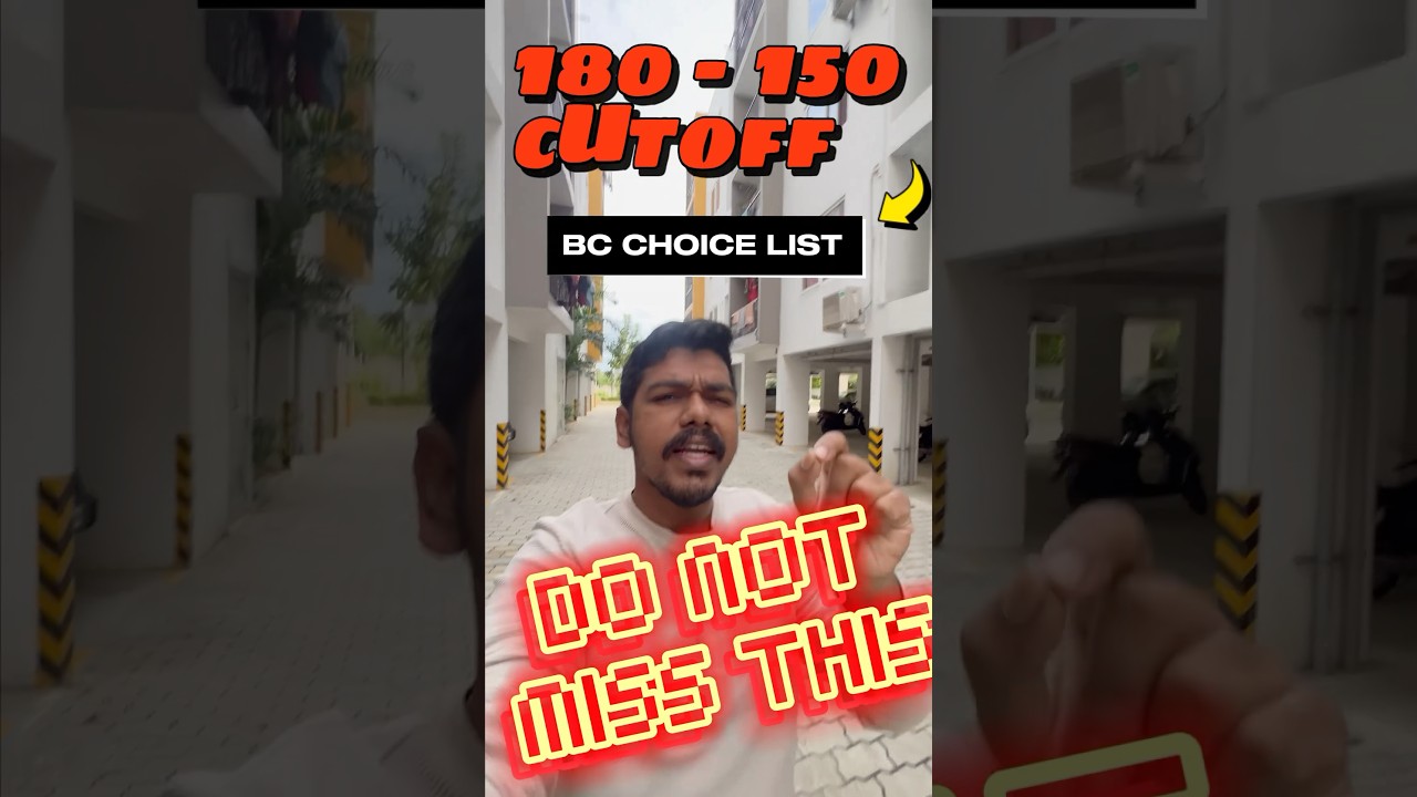 TN-Top Cut Off BC 🔱 180-150 Engineering colleges under Anna University |TNEA-2025 