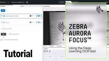 Using the Deep Learning OCR Tool | Zebra