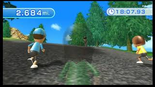 Wii Fit - Aerobics - Free Run (Duration 30 min.)