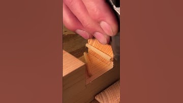 asmr #japanesecarpenter #woodworking #chisel #asmr