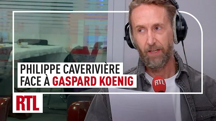 Philippe Caverivire face  Gaspard Koenig