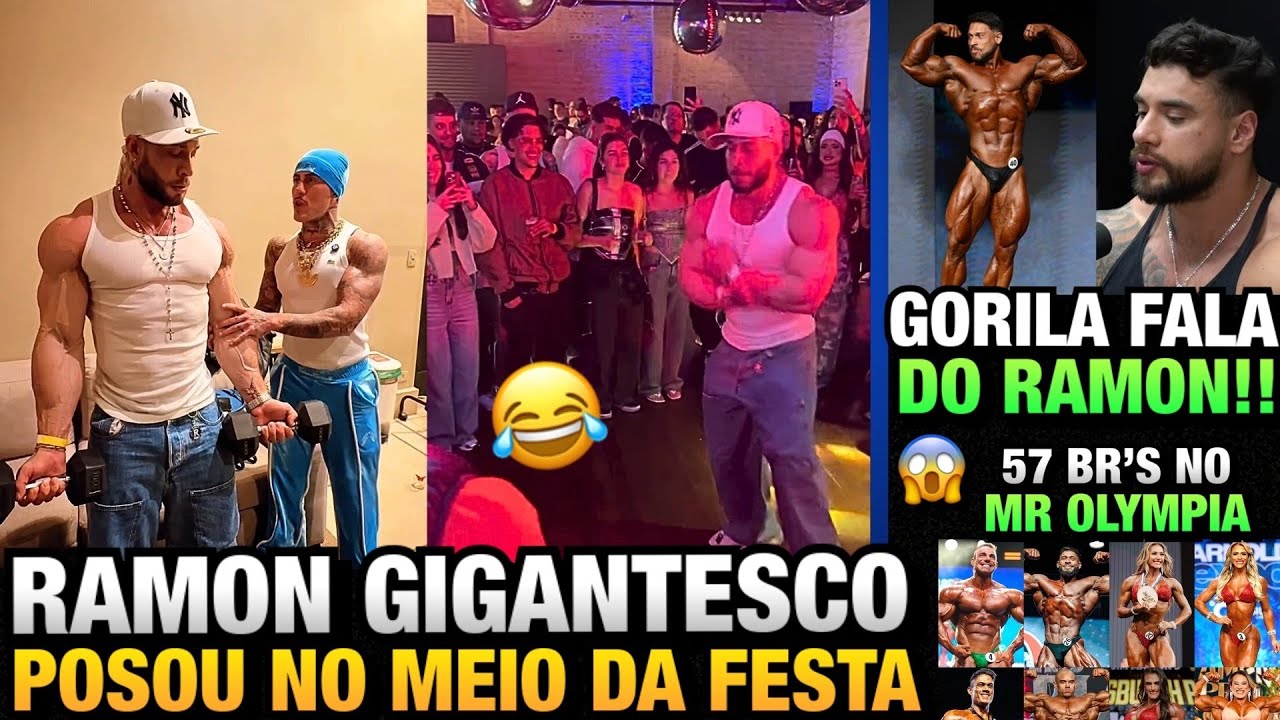 KKKK RAMON APARECE BUGANDO TUDO EM FESTA de MC EM SÃO PAULO + GORILA MANDA A REAL SOBRE O DINO