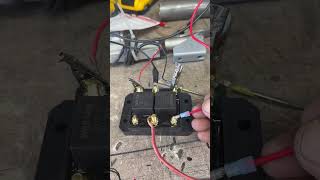 Forward/reverse module test for actuator