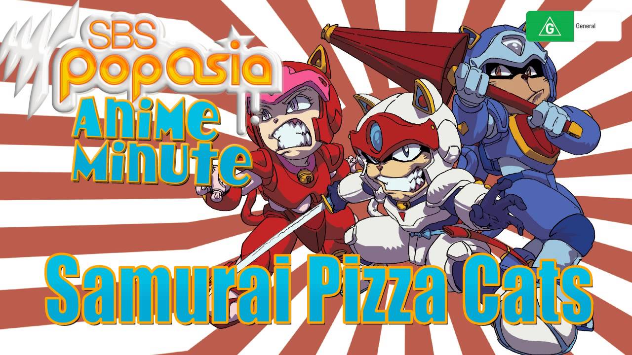 Anime Minute Samurai Pizza Cats キャッ党忍伝てやんでえ Youtube