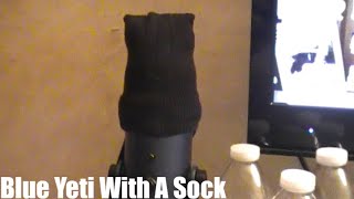 Blue Yeti With A Sock • 11.10.2020
