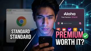 Aloha Browser vs Standard Browsing | The Real Difference screenshot 4