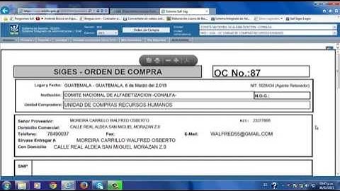 3. Aprobar orden de compra