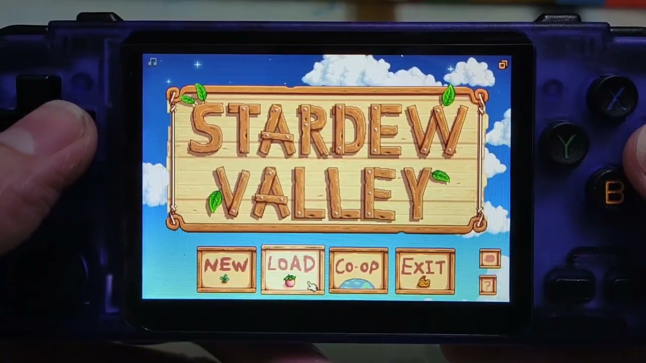 RK2020 with Arkos play Stardew Valley