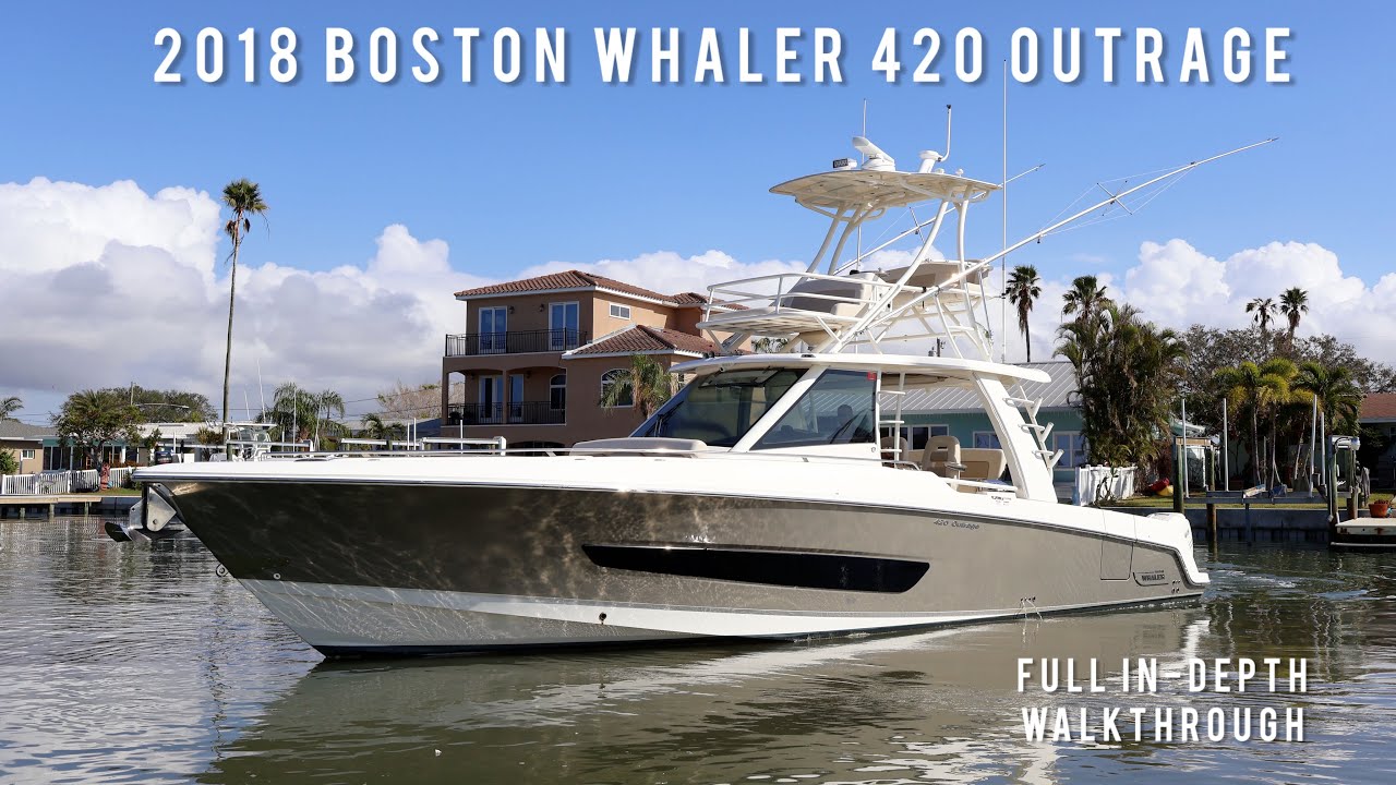 2018 Boston Whaler 420 Outrage Walkthrough